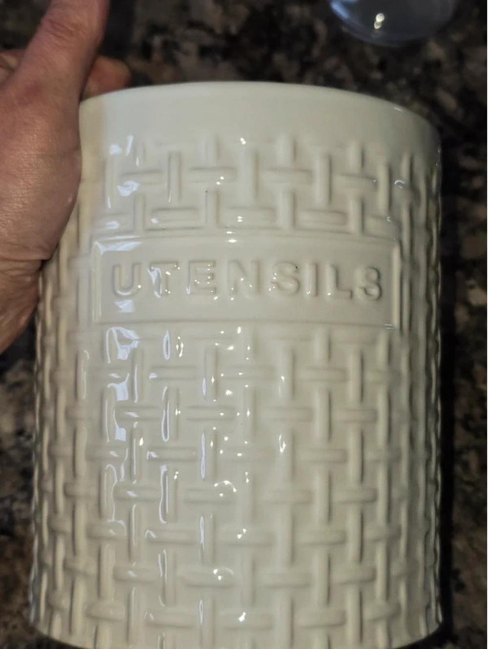 Ceramic Utensils Holder